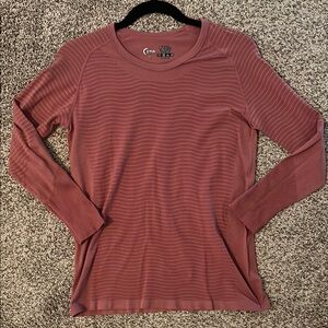 Zyia Women's Mauve 3/4 Sleeve Active Top